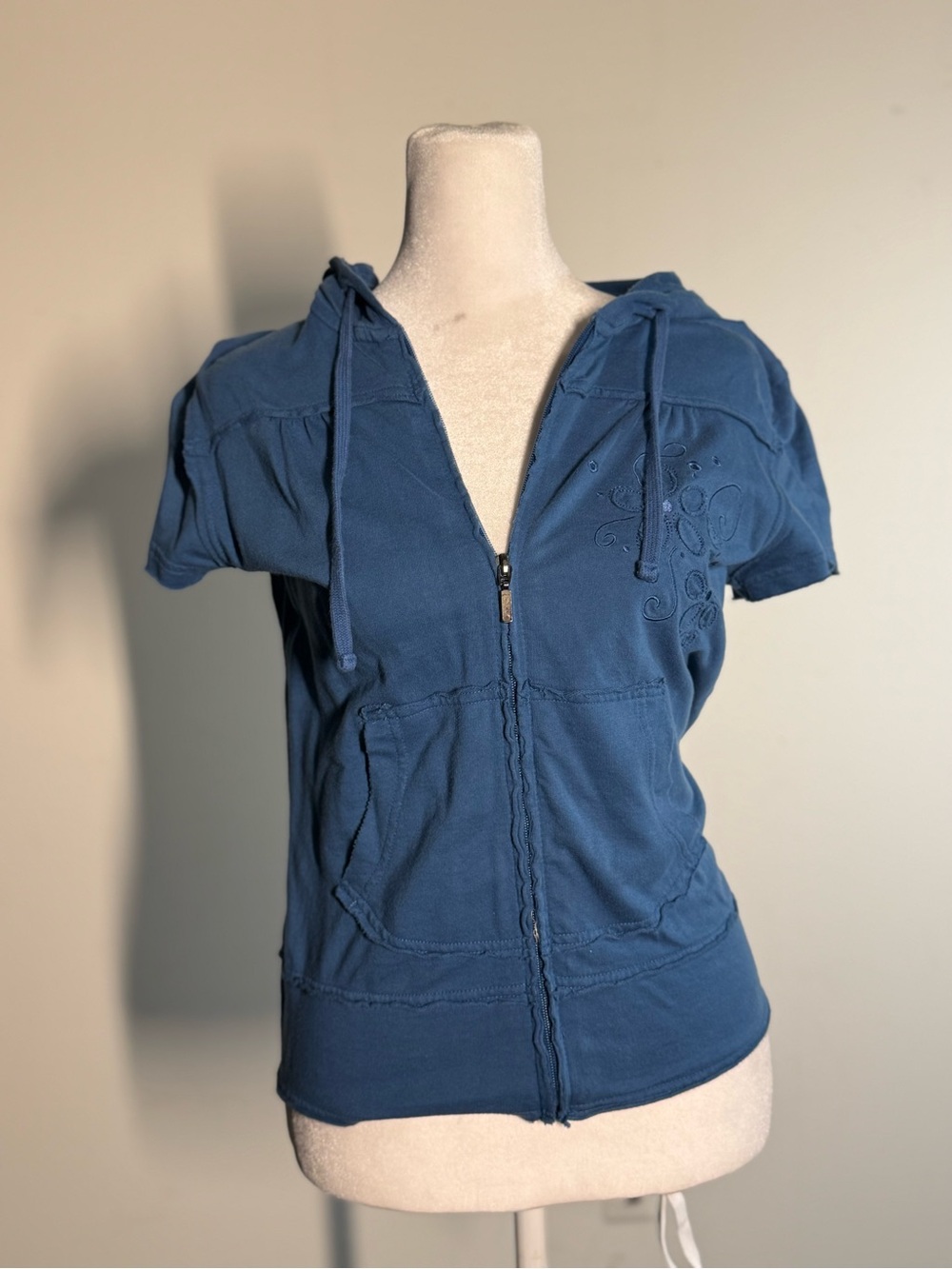 So Wear It Declare It Teal Short Sleeve Hoodie